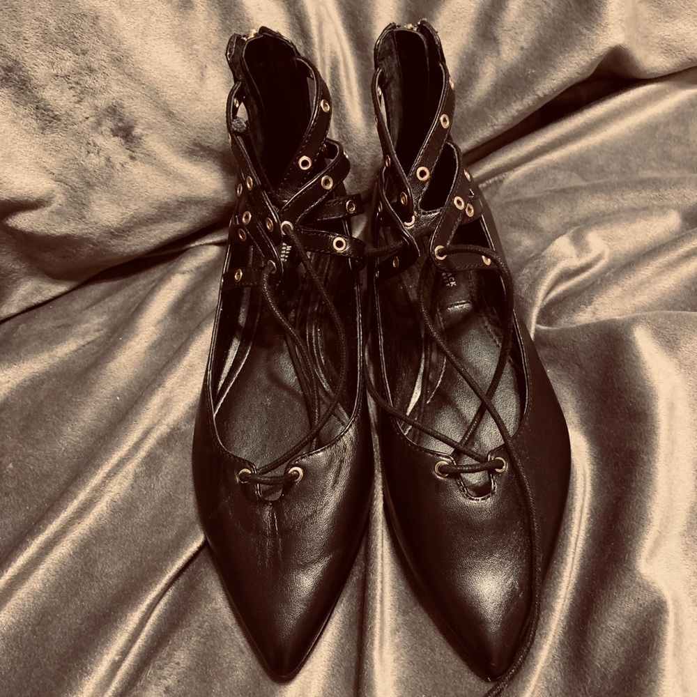 Black flats